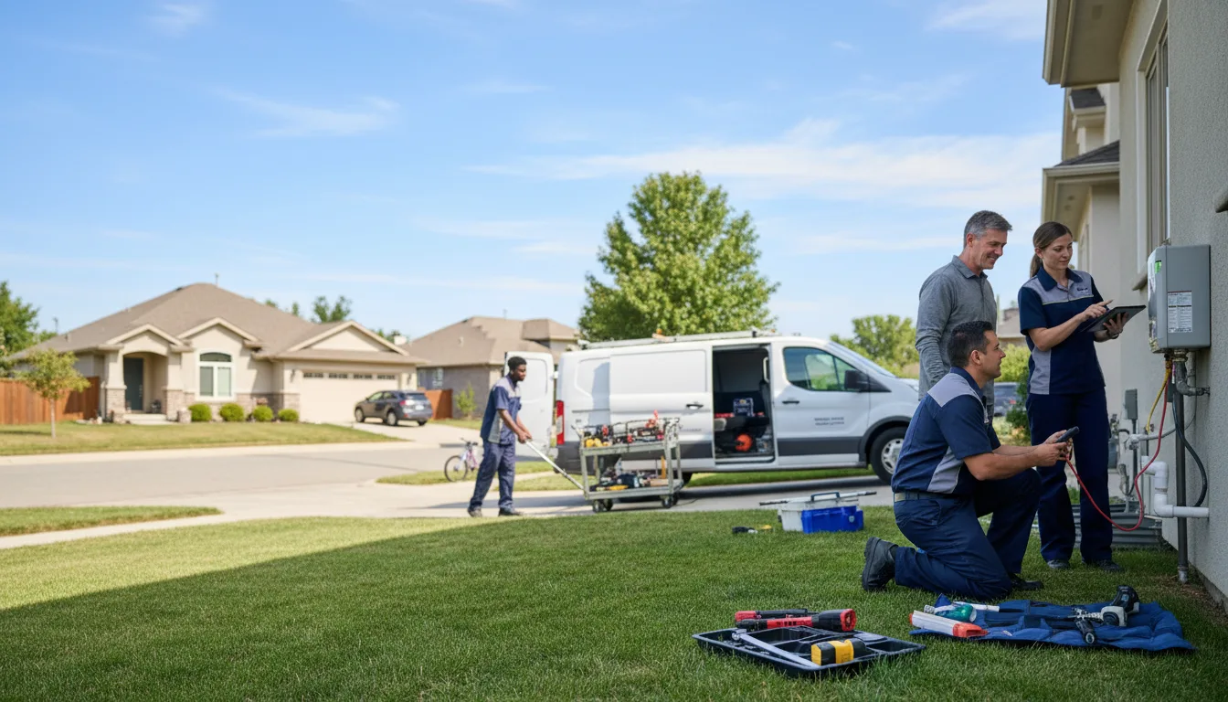 Tankless water heater service in San Benito, TX